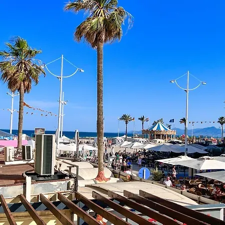 Vue Parking Prive Place Med Apartmán Canet-en-Roussillon