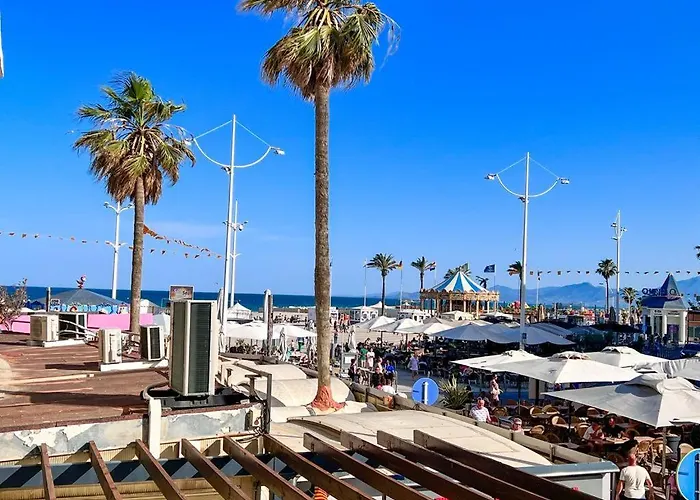 Vue Parking Prive Place Med Apartman Canet-en-Roussillon