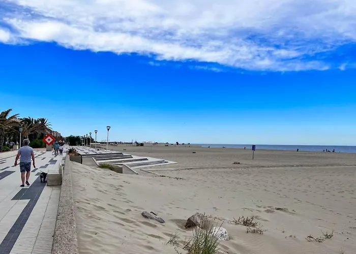 Vue Parking Prive Place Med * Canet-en-Roussillon
